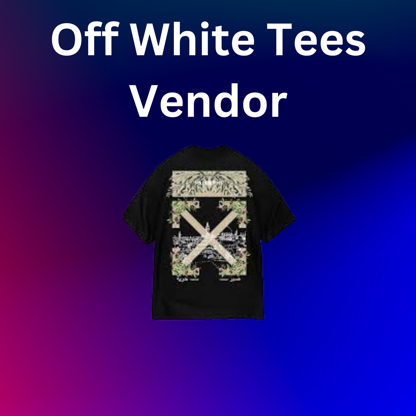 Off White Tees Vendor