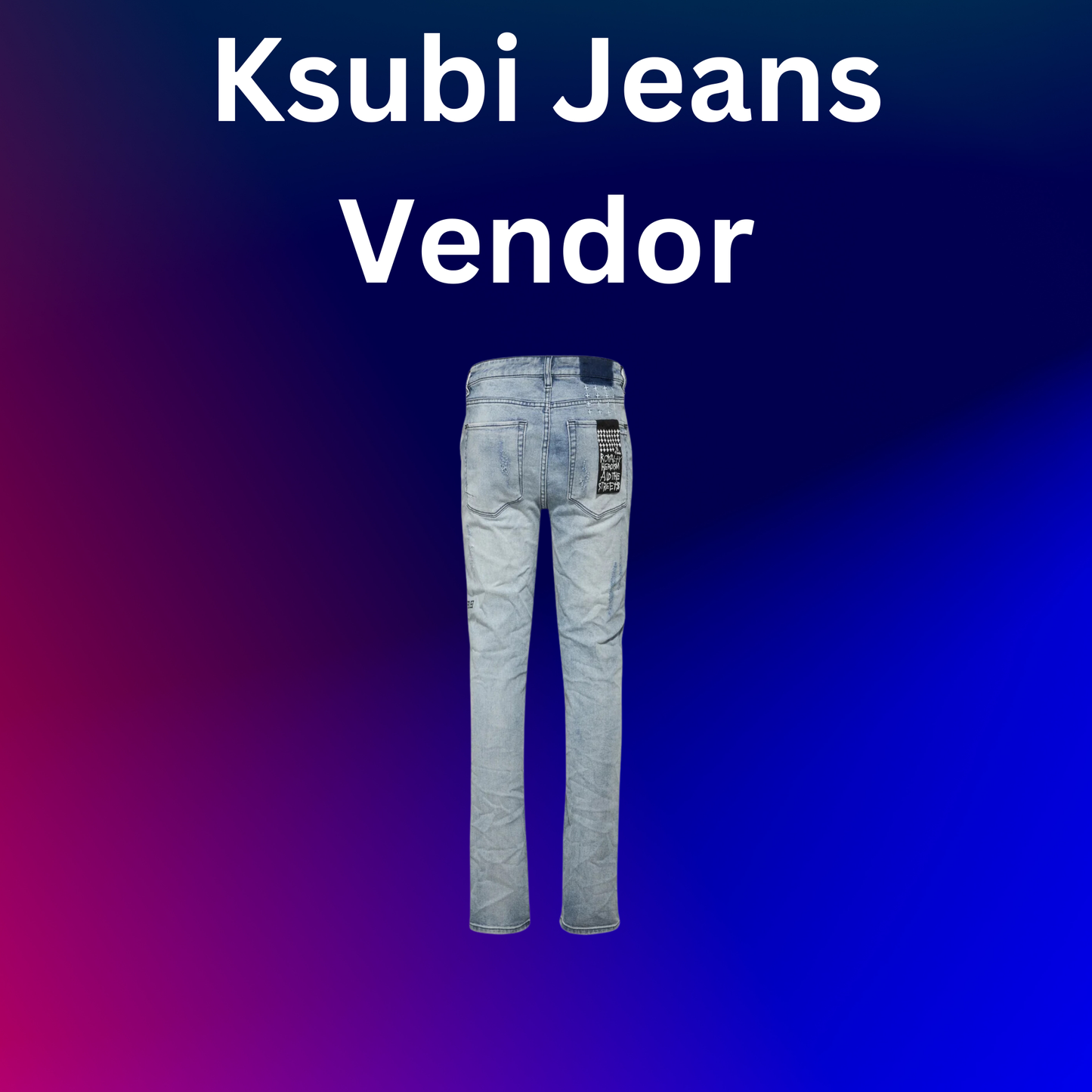 Ksubi Jeans Vendor