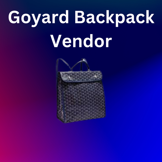 Goyard Backpack Vendor