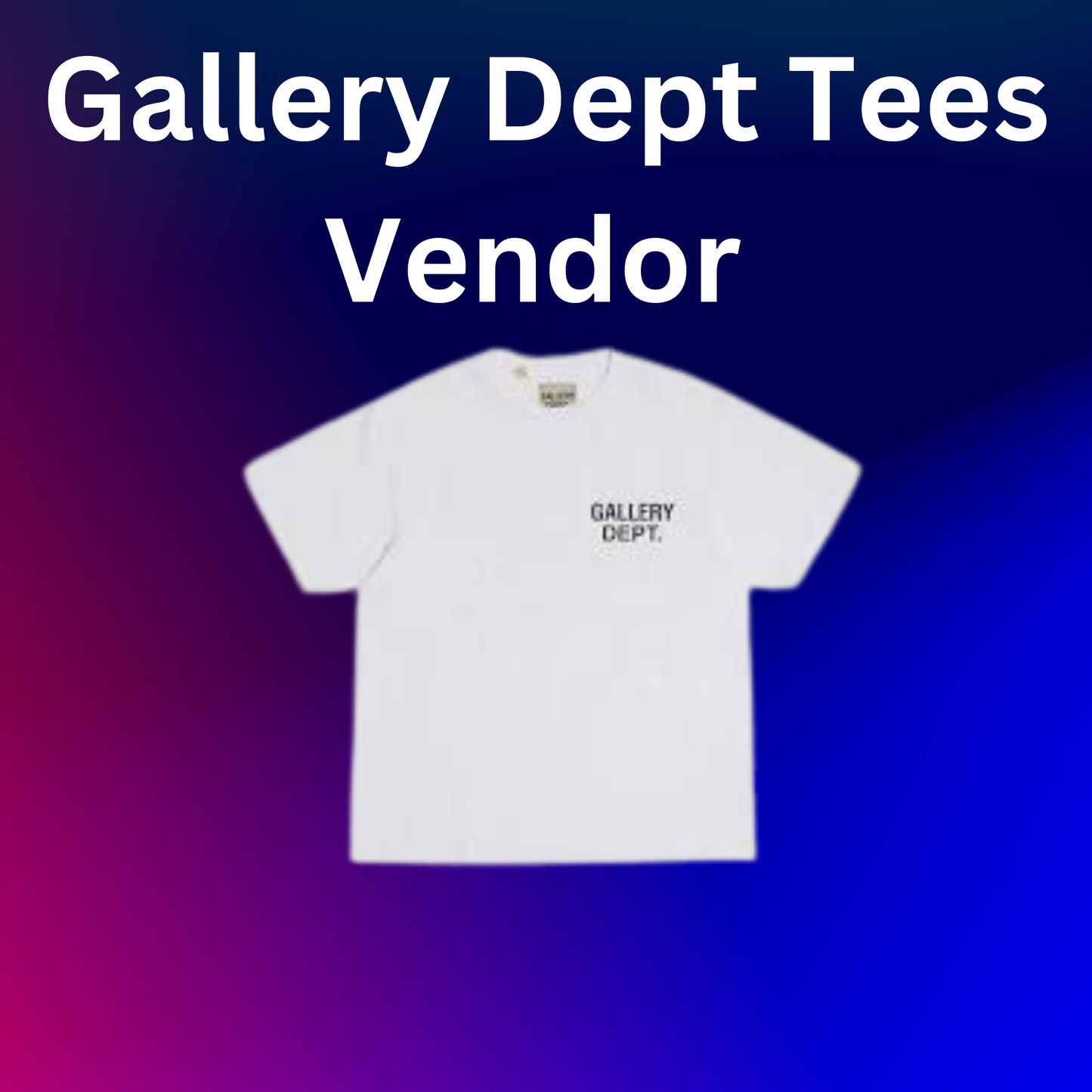 Gallery Debt Tees Vendor